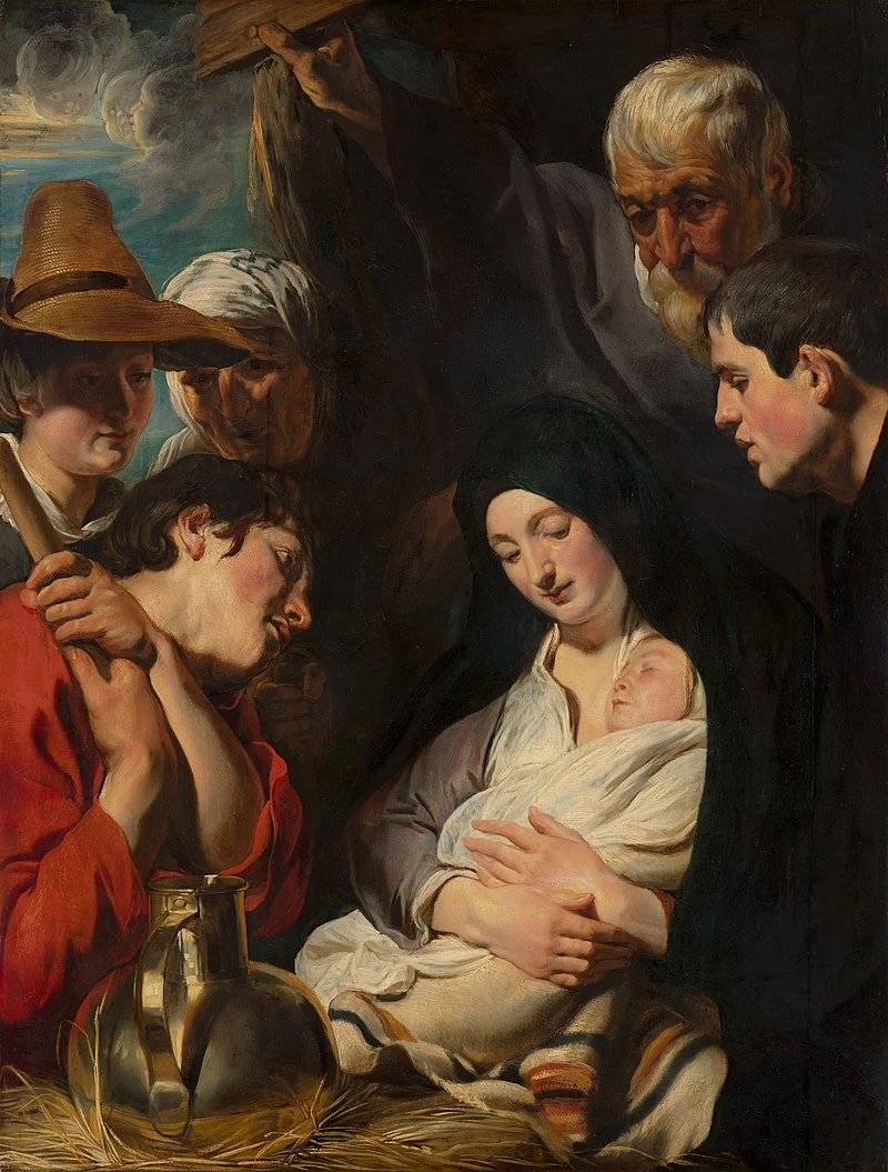 Adorazione dei pastori - Mauritshuis, The Hague